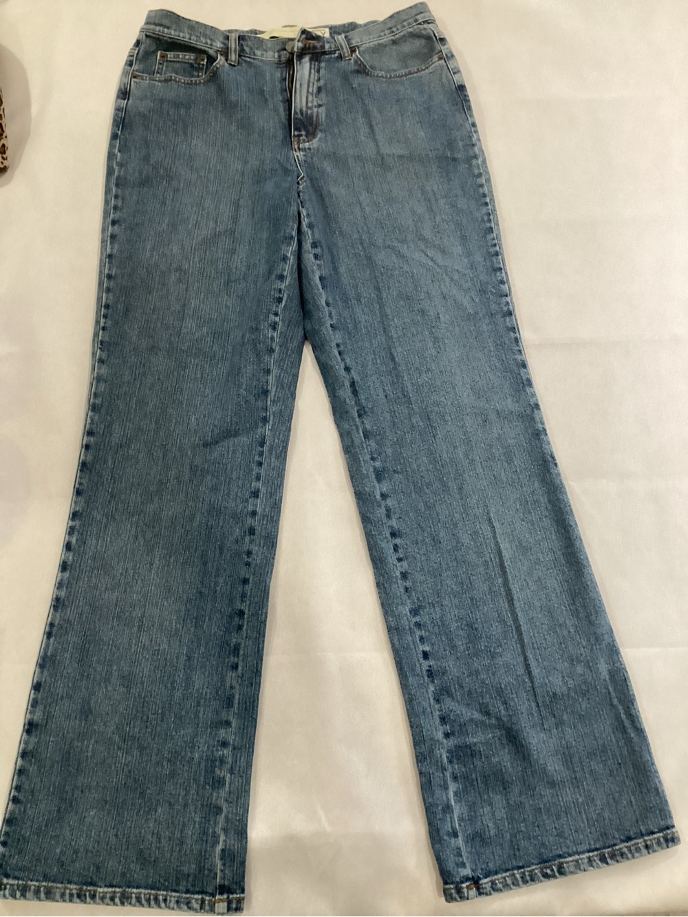 Lane Bryant Medium Blue Flare Jeans size 14L (AL)